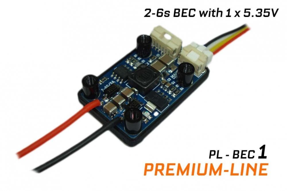 015 – PL-2-6s BEC 1 x 5.35V with CFK enclosure