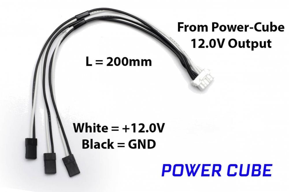 063 - Power Cube - 3 x 12.0V Output Cable