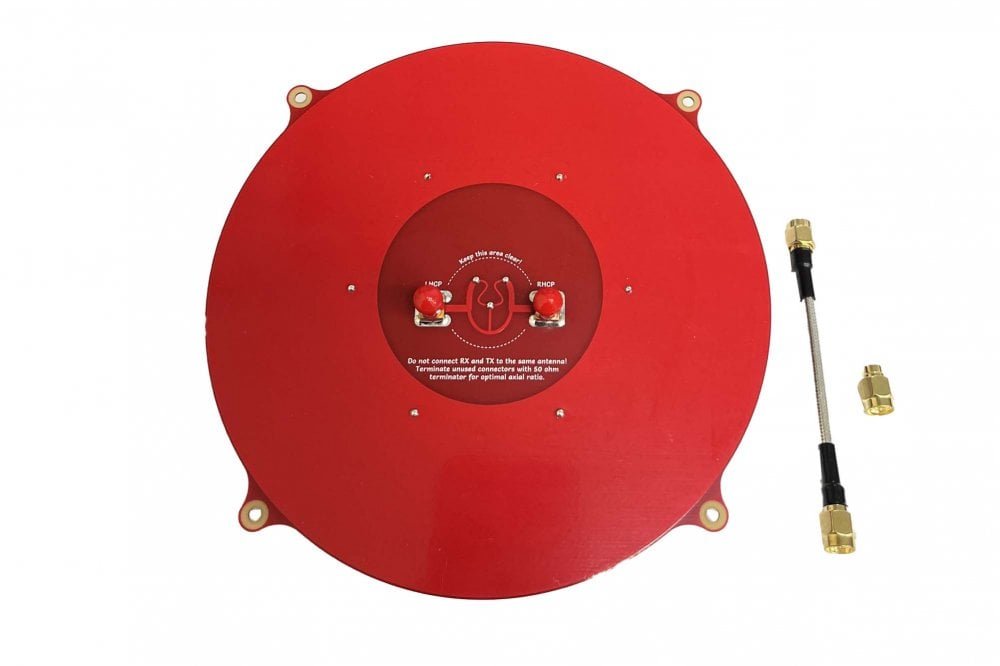 150mm Triple Feed Patch Array FPV Antenna
