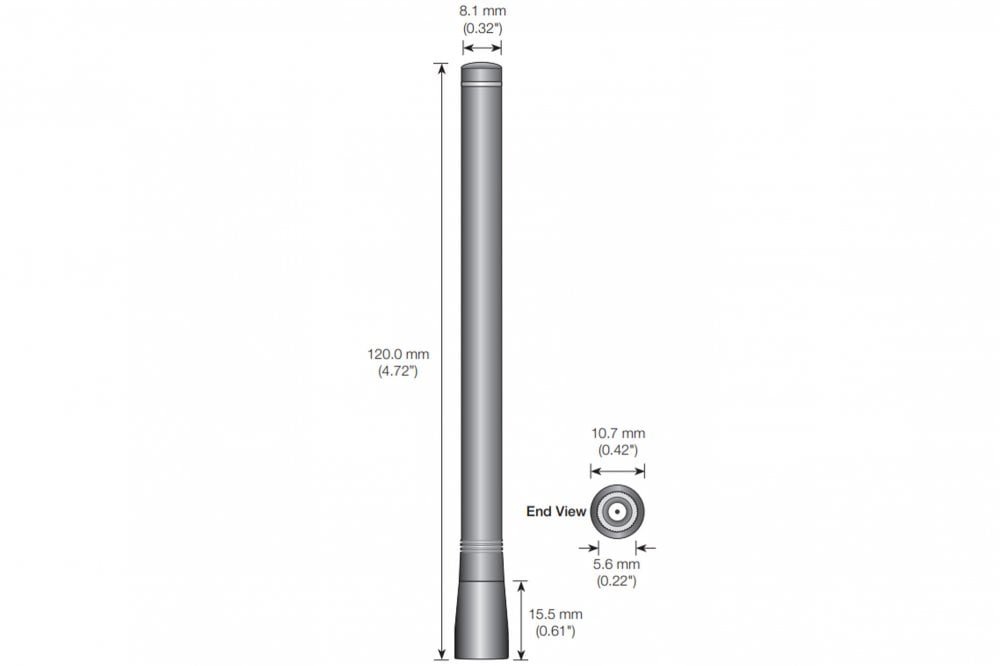 Antenna for Herelink- 2.4GHz SMA 1/2 Wave Dipole