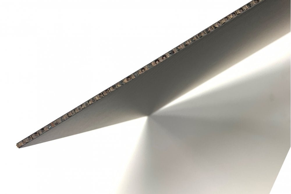 Carbon Fibre Nomex Core Sandwich- Sheet 500mm x 500mm Matte finish