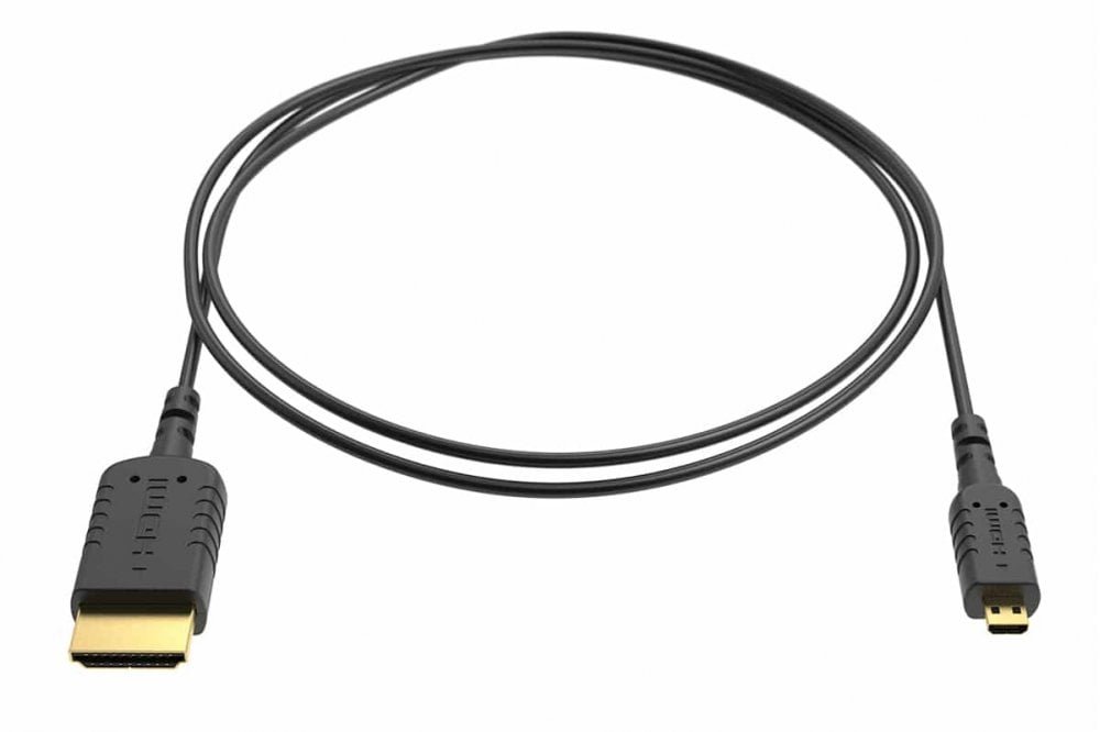 8Sinn Extra thin micro HDMI - HDMI 80cm cable