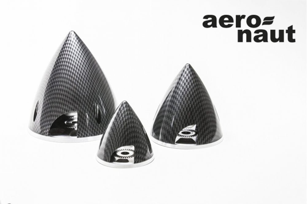 Aero-naut Fixed A/K Spinner - 38mm Carbon effect