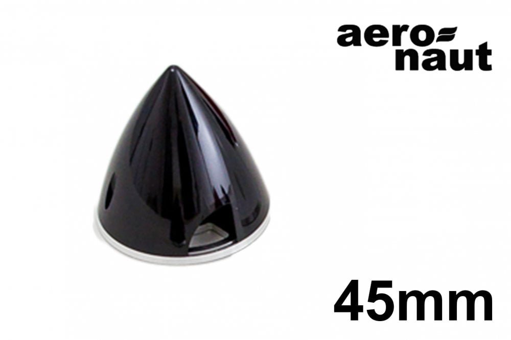 Aero-naut Fixed A/K Spinner - 45mm Black