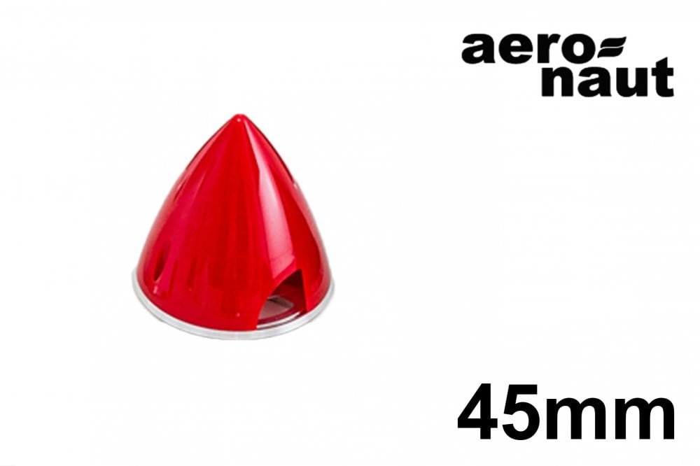Aero-naut Fixed A/K Spinner - 45mm Red