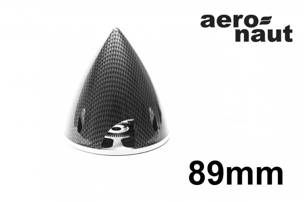 Aero-naut Fixed A/K Spinner - 89mm Carbon effect