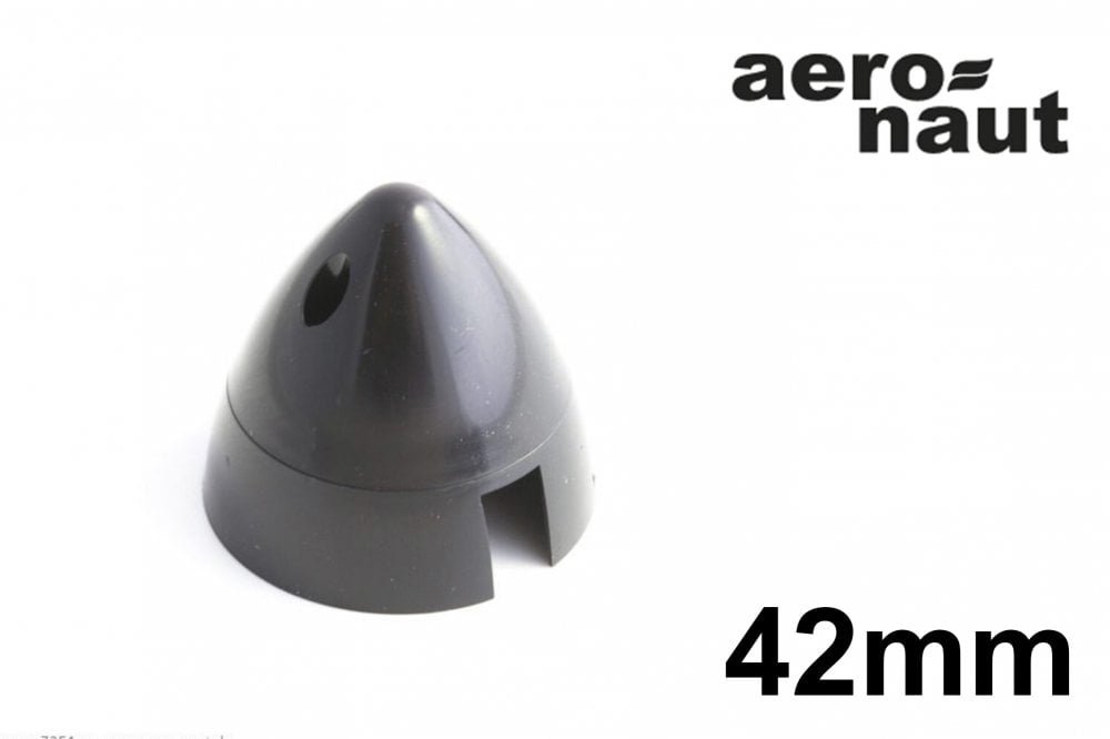 Aero-naut Plastic Spinner - 42mm Black