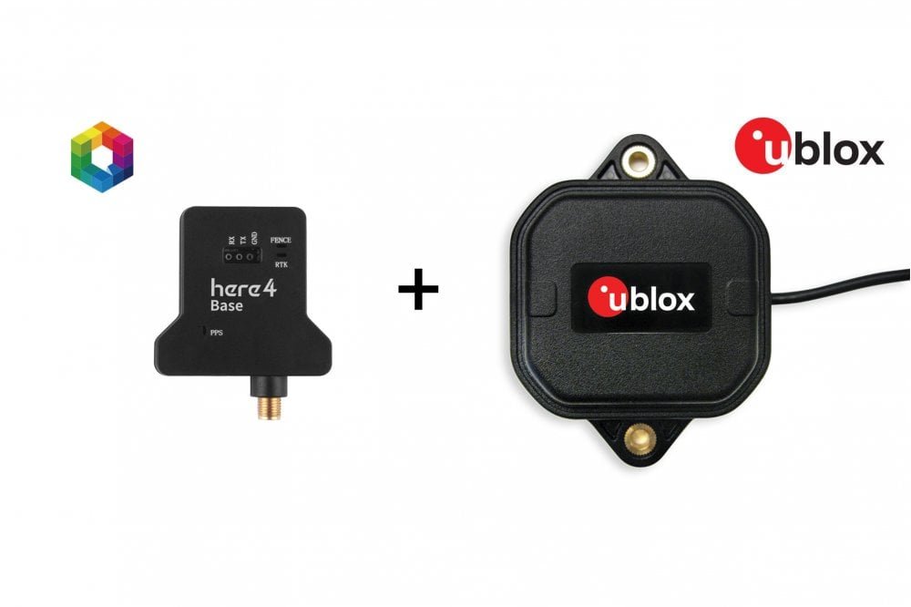 CUBEPILOT - Here4 Base Bundle with u-blox ANN-MB1 antenna