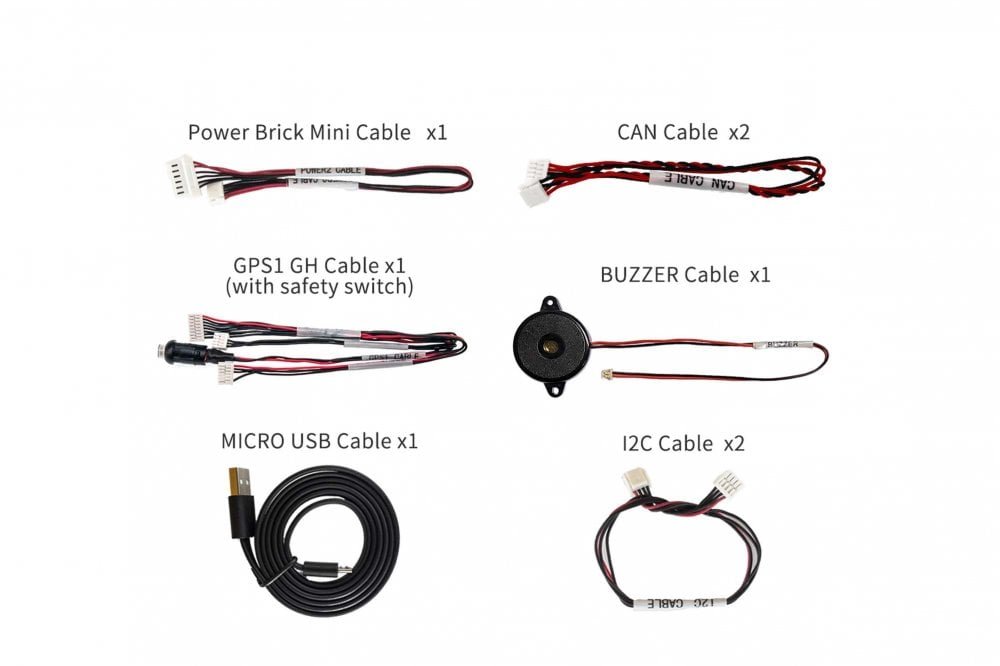 CUBEPILOT - Mini Carrier Board Cable Set v2 (HX4-06270)