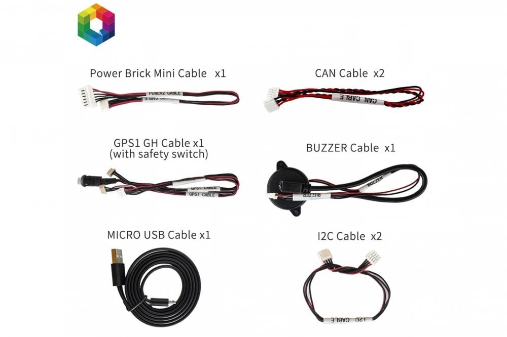 CUBEPILOT - Standard Cable Set for the Cube v2 (HX4-06217)