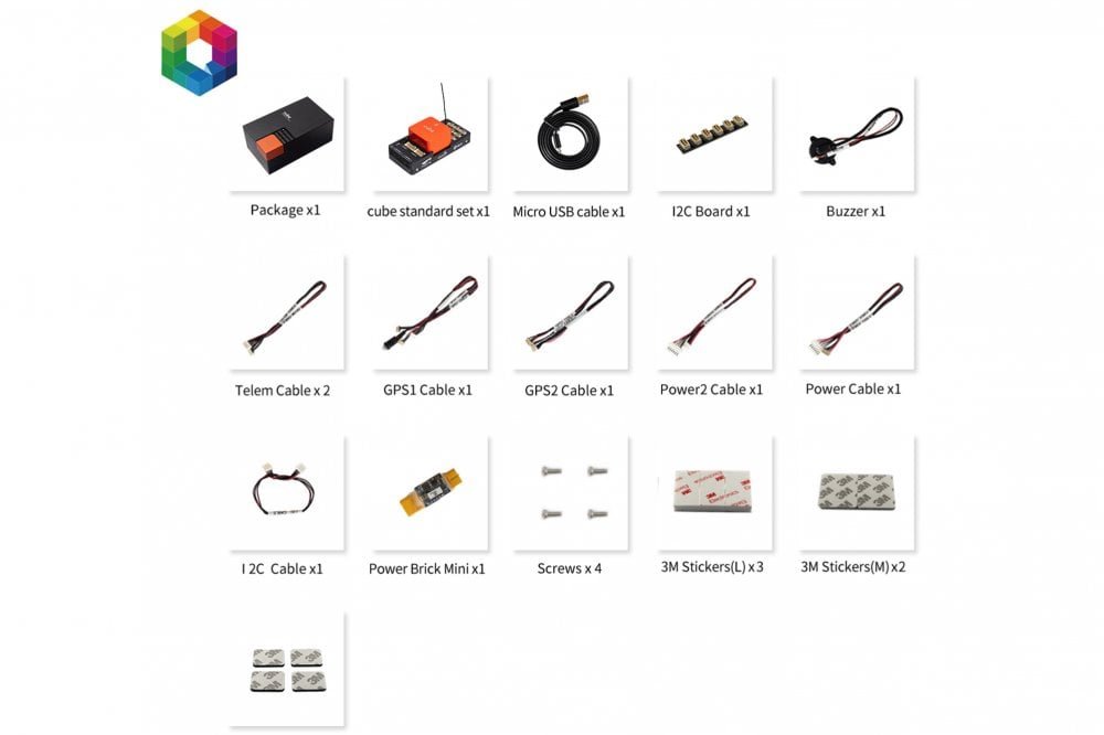 CUBEPILOT - The Cube Orange FD Standard Set with ADS-B Carrier Board (HX4-06159)