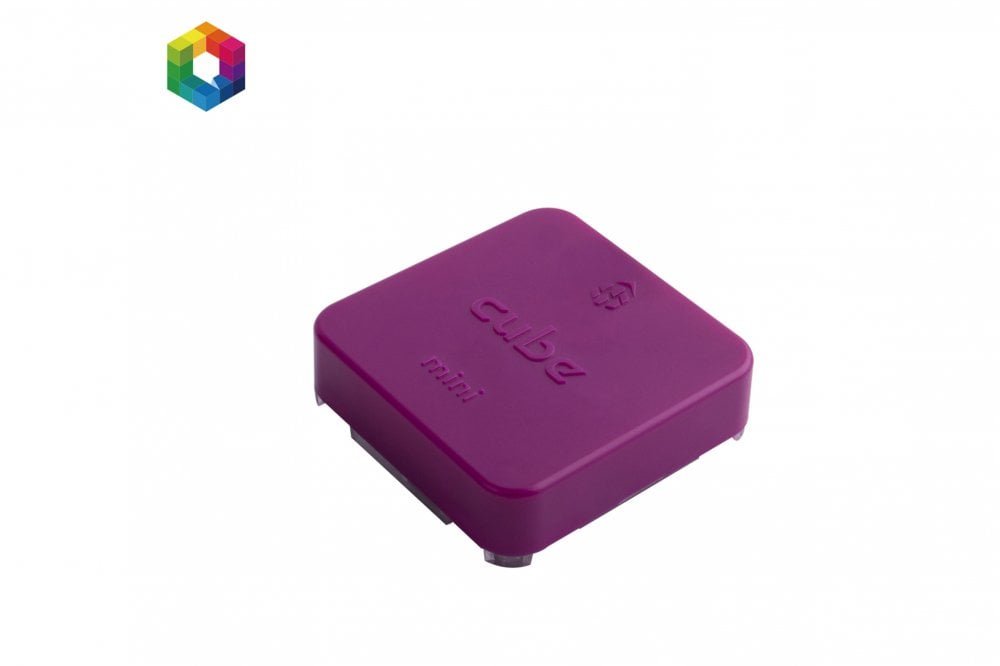 CUBEPILOT - The Cube Purple F4 Set Purple Cube & Mini Carrier Board & Mini Cable Set