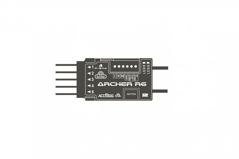 FrSky Archer R6 2.4GHz Receiver (OTA ACCESS)