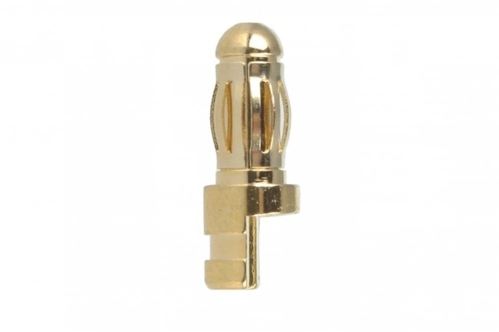 GC3511 3.5mm Gold Plated Male Bullet - 10 pcs