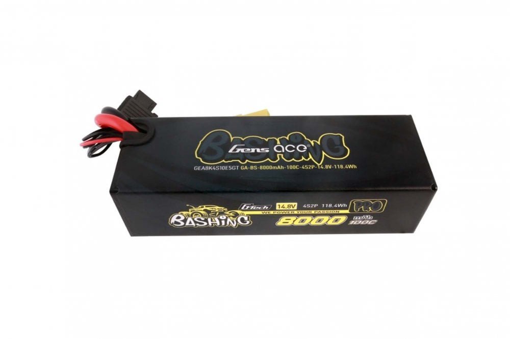 Gens Ace- G-Tech Bashing 8000mAh 100C 4S2P 14.8V Lipo with EC5