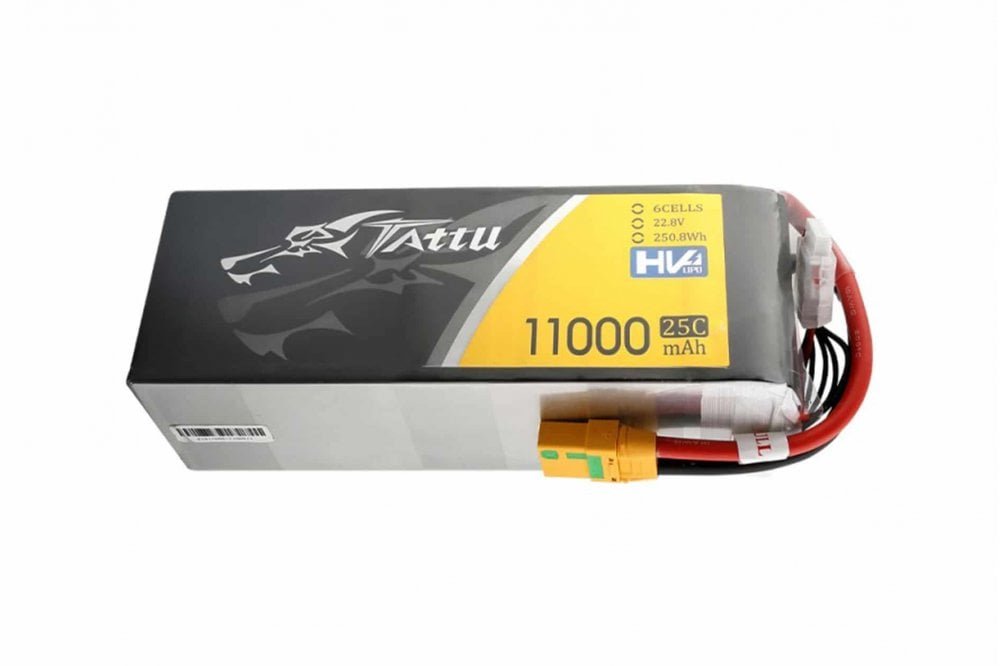 Gens Ace - Tattu - 6S 11000MAH 22.8V 25C HV with XT90-S