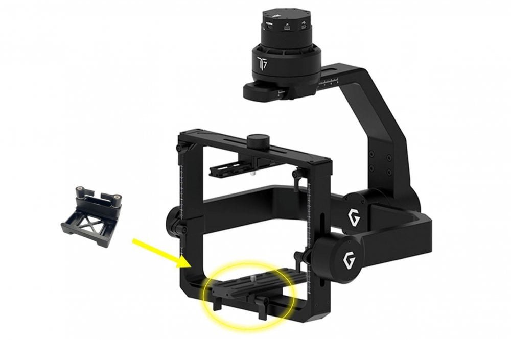 Gremsy - T7 Replacement part- Camera Mounting Support