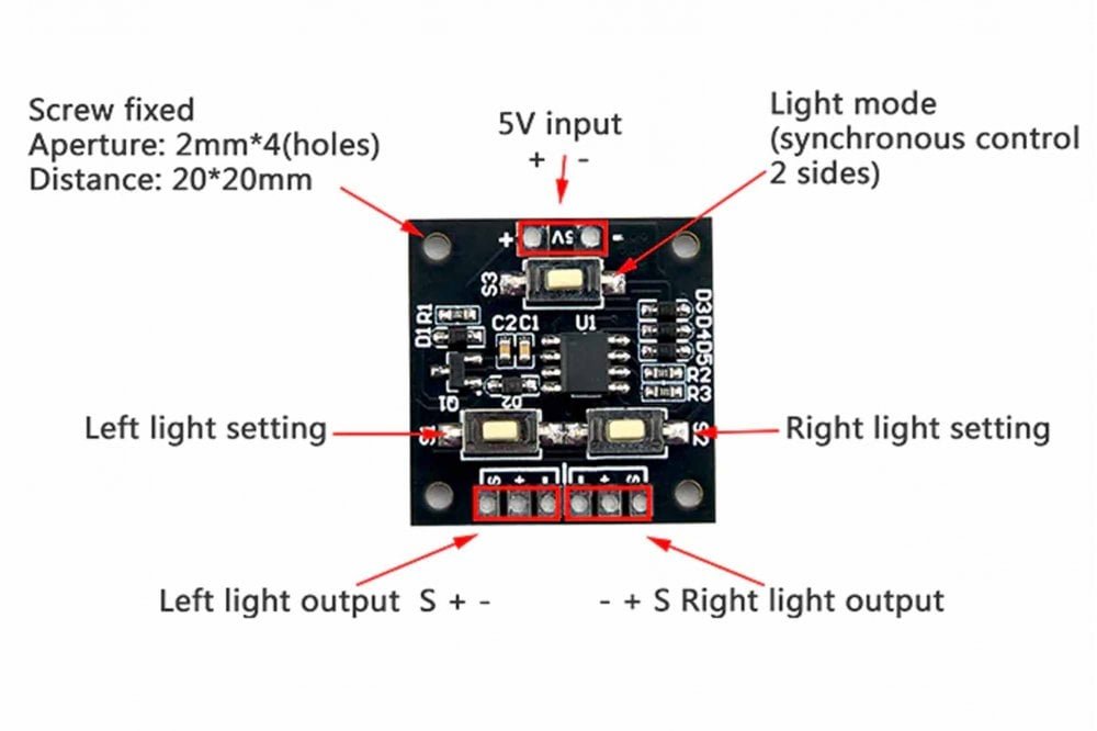 Hee Wing T1 Ranger/F01 RGB 1.0 Full-colour Driver plate