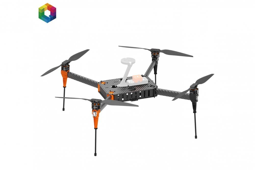 HexSoon - EDU-650 - V2 Teardrop Energy Saving Aerodynamic Rotorcraft