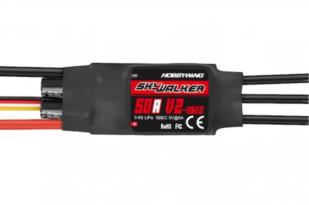 Hobbywing - Skywalker 50A V2 UBEC 3-4s