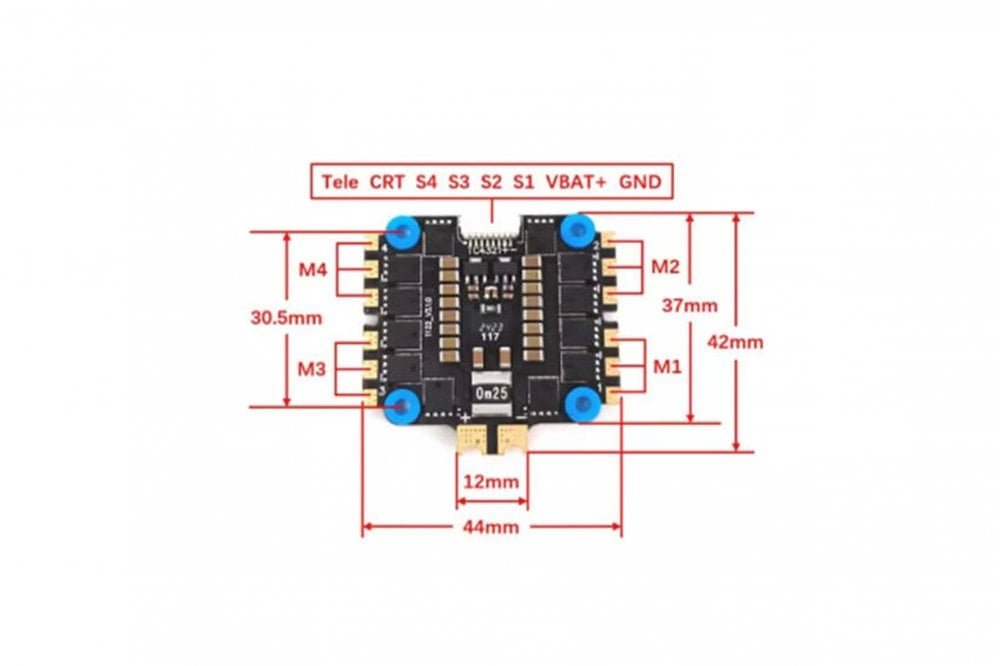 Hobbywing - XRotor 55A 4in1 6S Lite BLS RTF