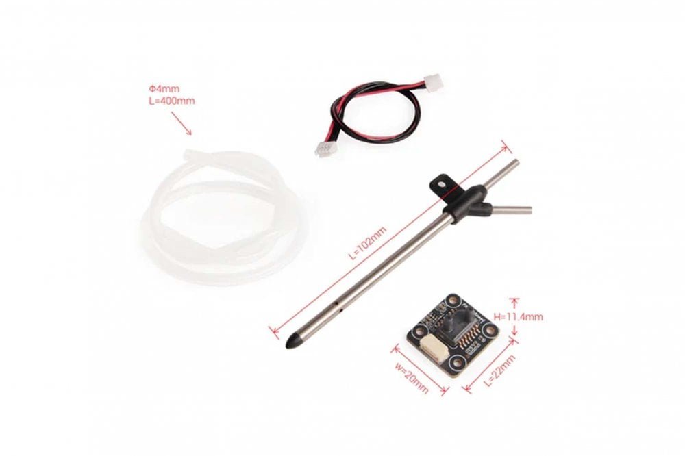 HOLYBRO - Digital Air Speed Sensor MS5525DSO w/PT40 Pilot Tube