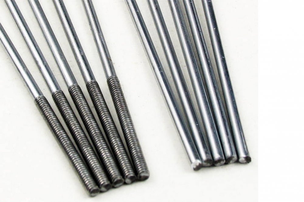 J Perkins JP 8.0in M2 Threaded Control Rod S/Steel-10pcs (JPD5508040)