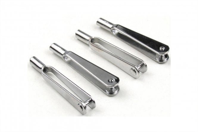 J Perkins JP Chrome Quick Links M2 (Clevis) 4 pcs (JP 5508042)