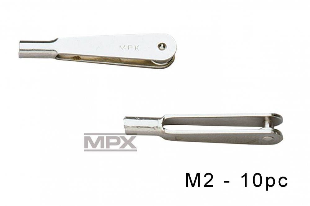 J Perkins Multiplex M2 Metal Clevis 10pcs (JP MPX702000)