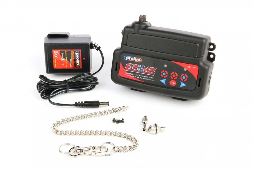 J Perkins Prolux E-Pump Electric Fuel Pump with Built in Battery and UK Charger