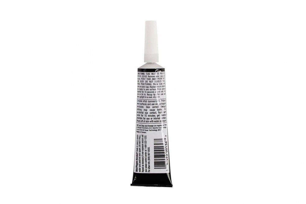 J Perkins Zap Gel CA No Drip Suck Back Tube 1oz PT-26