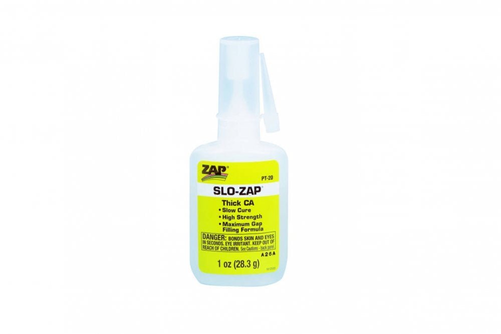J Perkins ZAP -PT-20 Slo-Zap CA- (Yellow Label) 1oz (Thick)