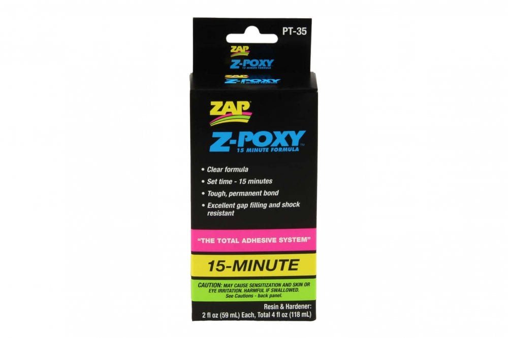 J Perkins ZAP Z-Poxy 15 Minute Epoxy 4oz - PT-35
