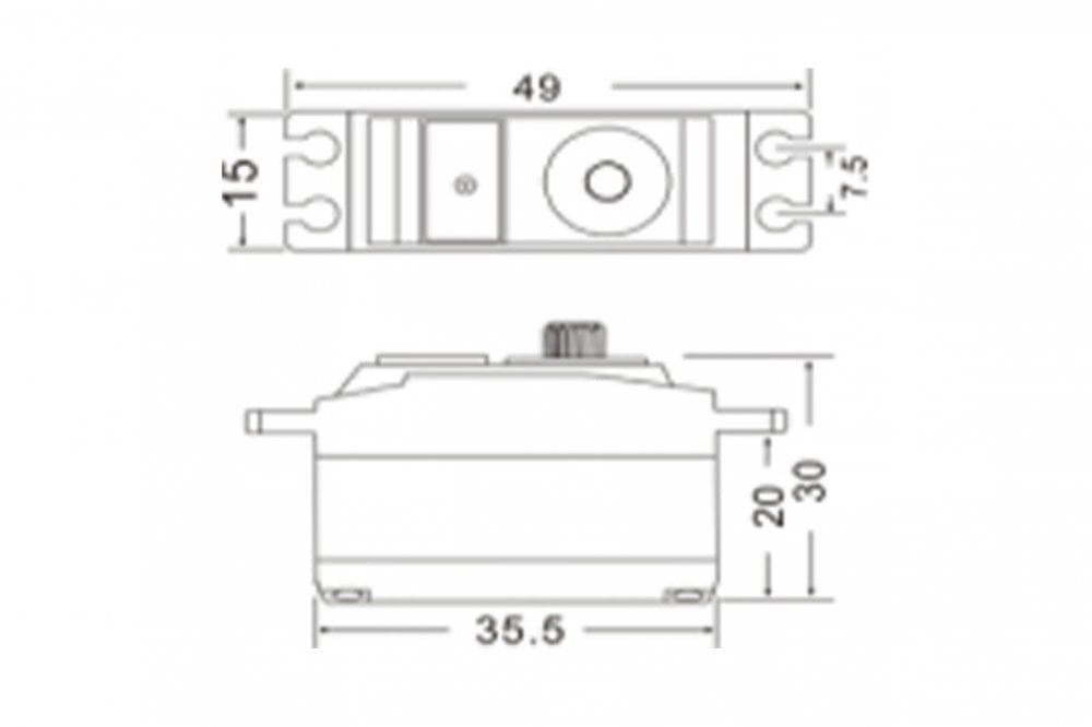 JX Servo JX - PDI-2504MG 25g Metal Gear Digital Servo