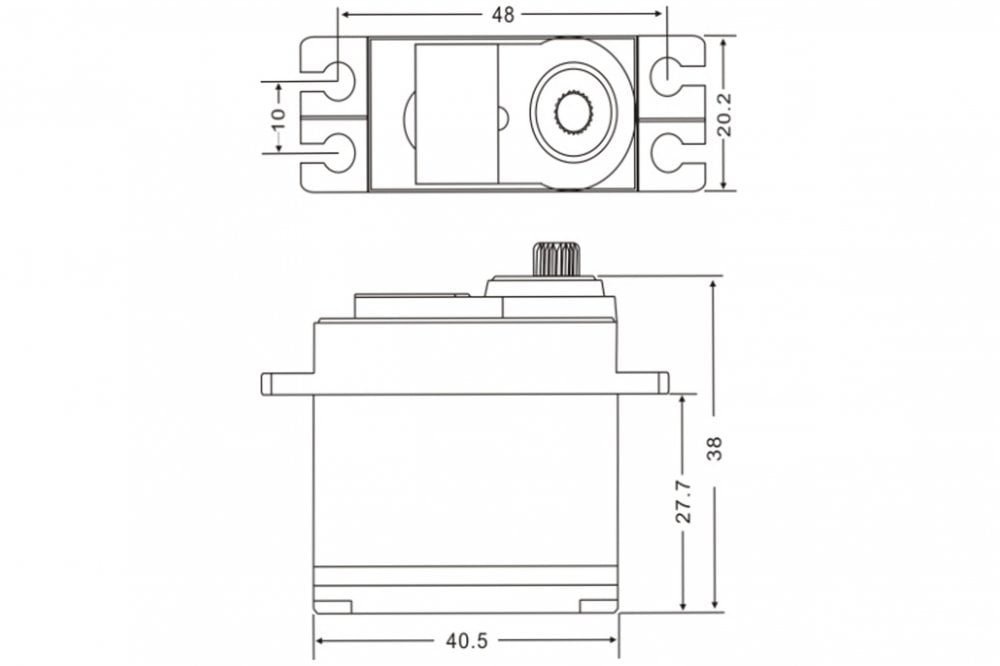 JX Servo JX - PDI-5521 MG 55.6g Metal Gear Digital Servo
