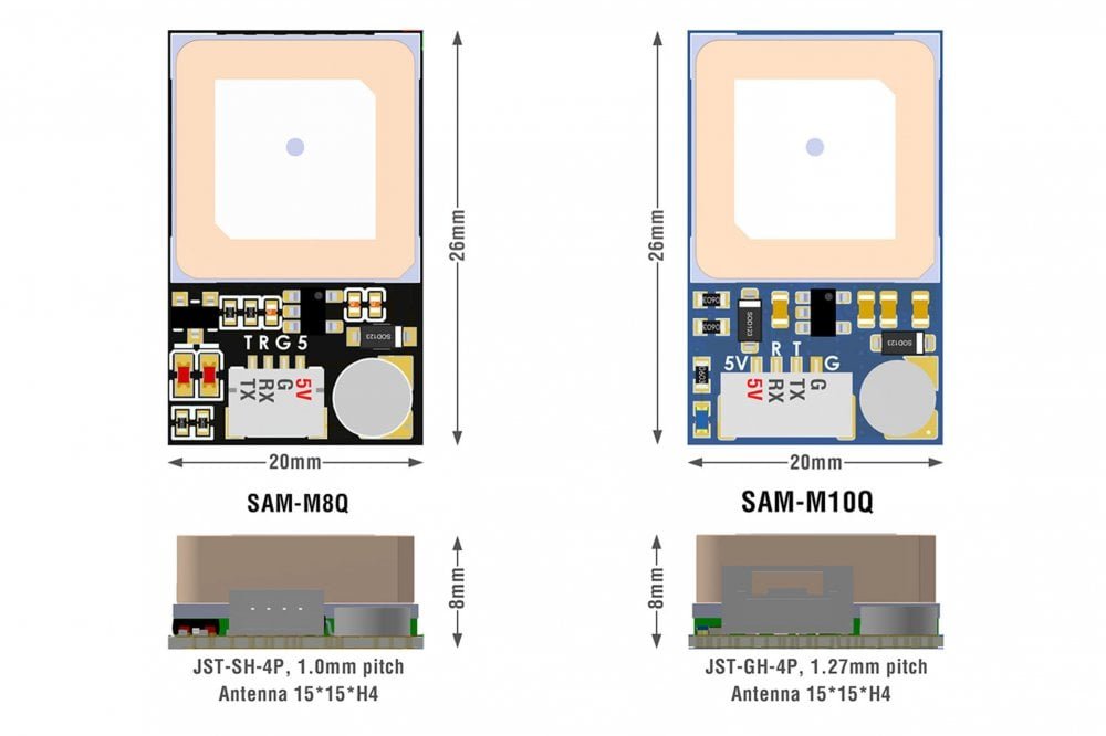 Matek Systems - GNSS SAM-M10Q