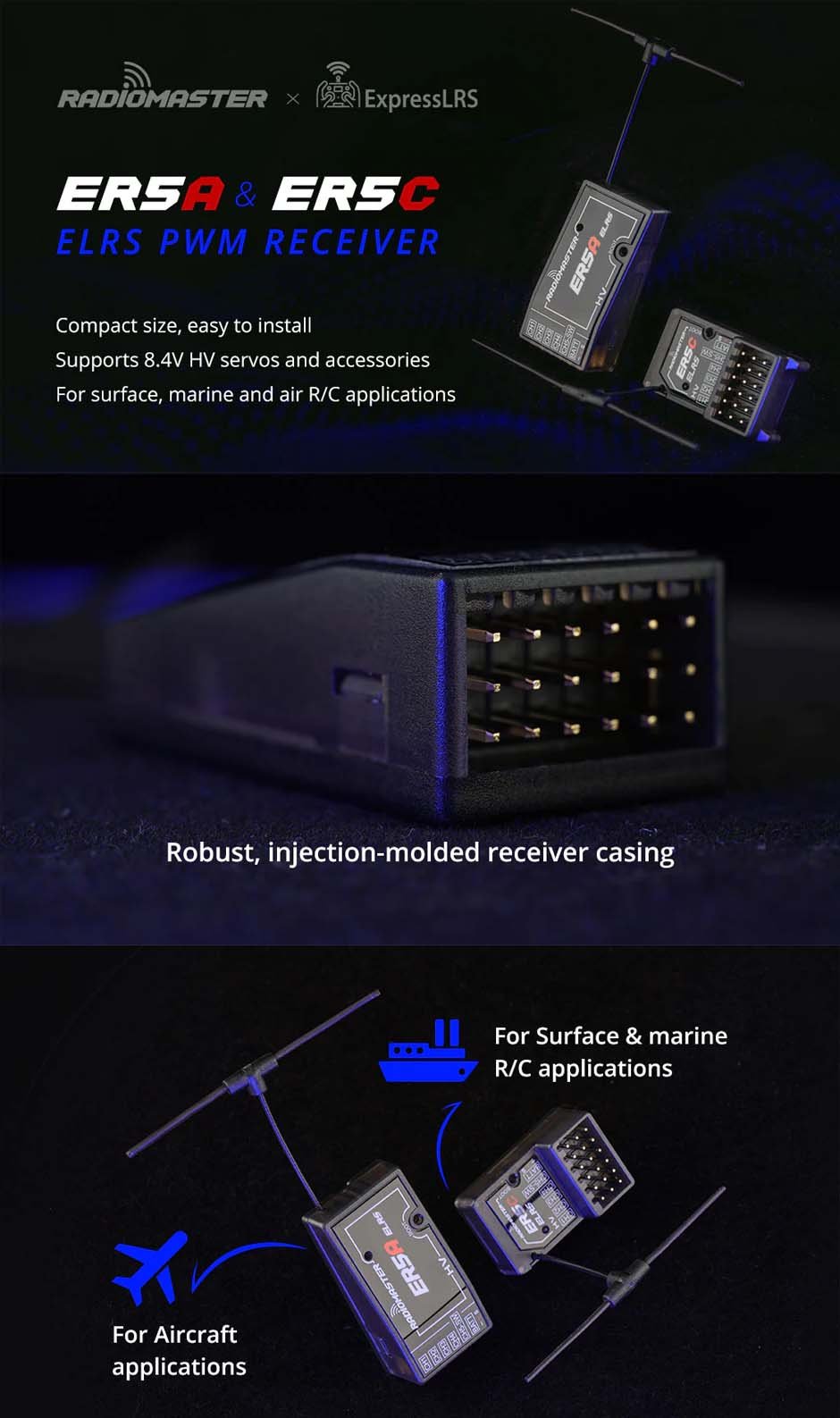 RadioMaster RM-ER5C-Receiver