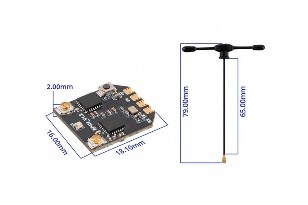 RadioMaster - RP4TD-M-LBT - Receiver