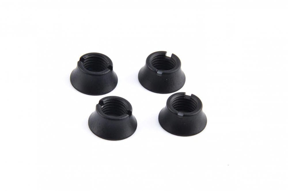 RadioMaster - TX16s Replacement Satin Black Switch Nuts Tall