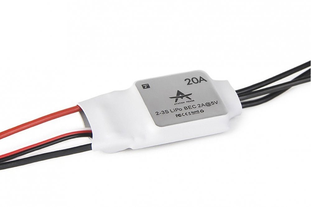T-Motor - AT 20A, Plane ESC with 5V/2A BEC, 2-3S