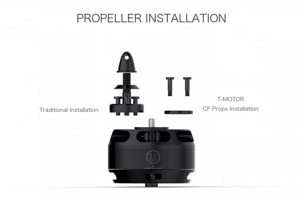 T-Motor - PA026 - M6 CCW Prop Adapter for U7