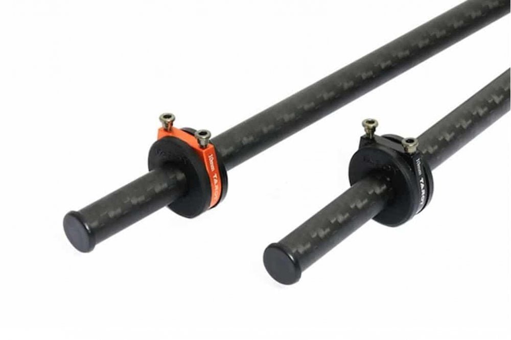 Tarot - Aluminium Tube Clamp with Shock Absorbing Rubber Damper 10mm - 2Pcs - TL68B10