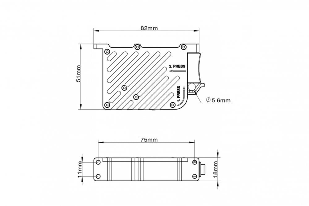 Tarot Electronic Large Load Thrower - TL2965