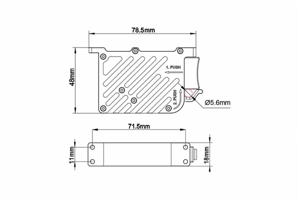 Tarot Electronic Thrower- Large Load 20KG- TL2962
