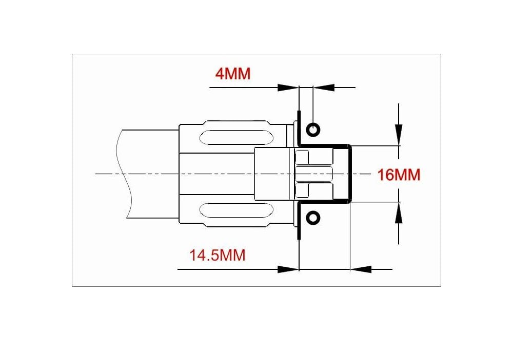 Tarot - Z25 - Folder arm mount 25mm TL25A1 - 1pc