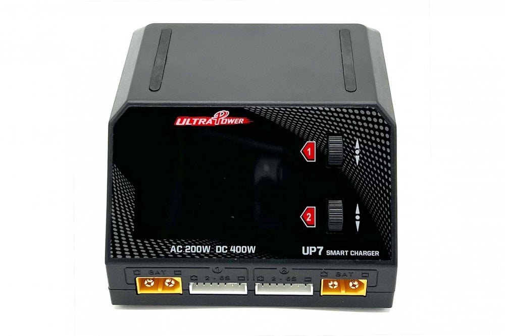 Ultra Power - UP7+ 400W 10A Two Channel 2-6s AC Charger