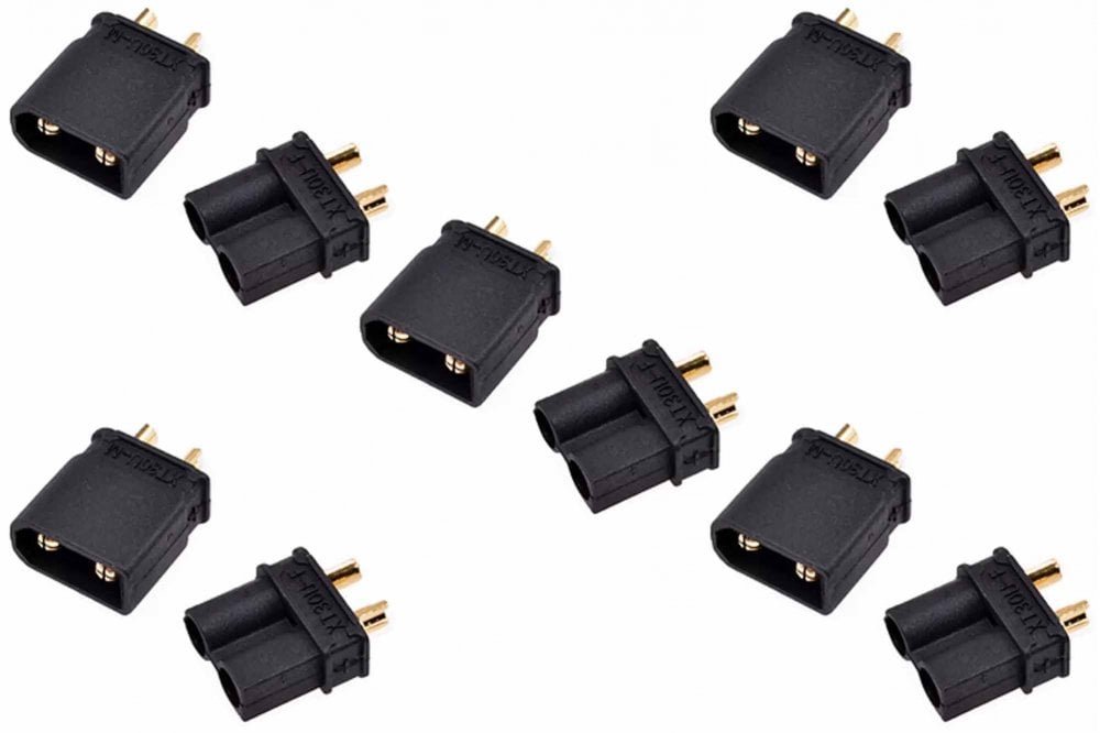 XT30U Black - 5 Pairs