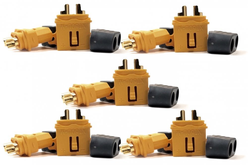 XT60L - Fixed Plug Connector - 5 Pair